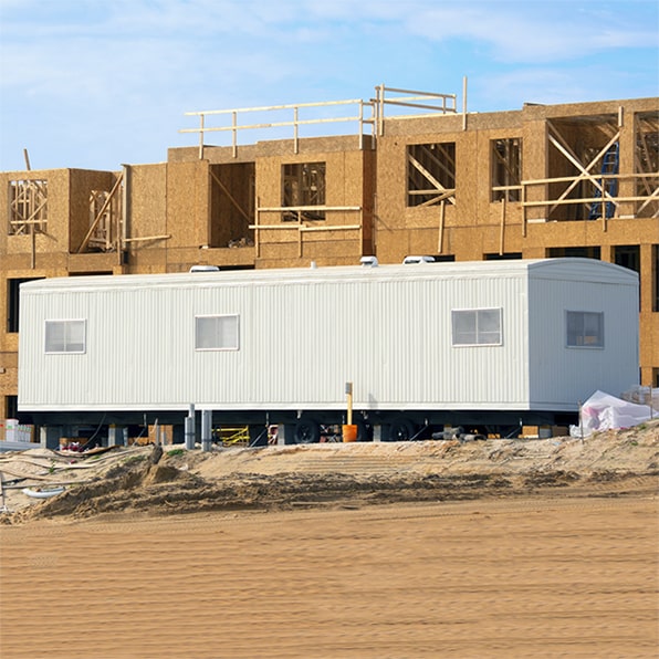 there may be additional fees for delivery and setup of the construction trailers